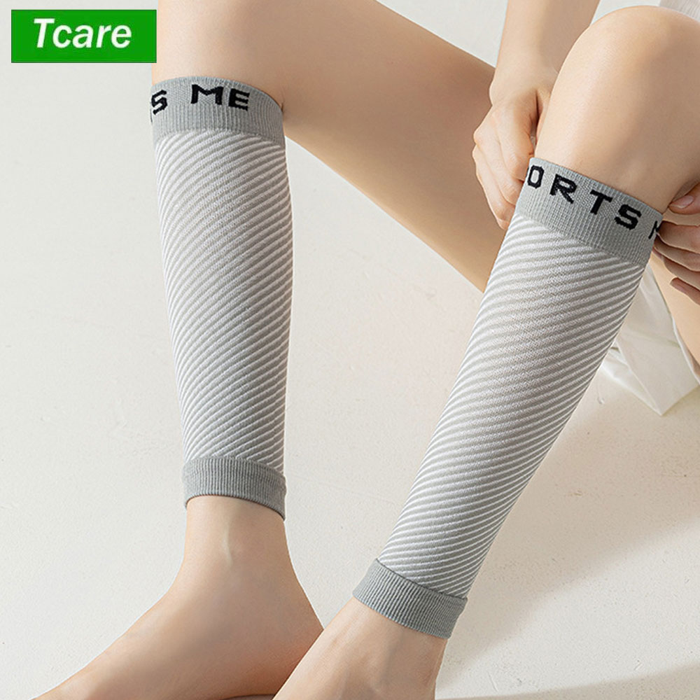 Compression Sleeve Calf - 1 pasang lengan kompresi betis, penjepit