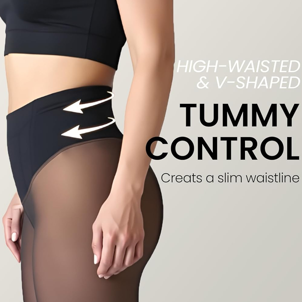 Legging berlapis bulu dengan s - Tights Pantyhose Sheer ulasan dan harga