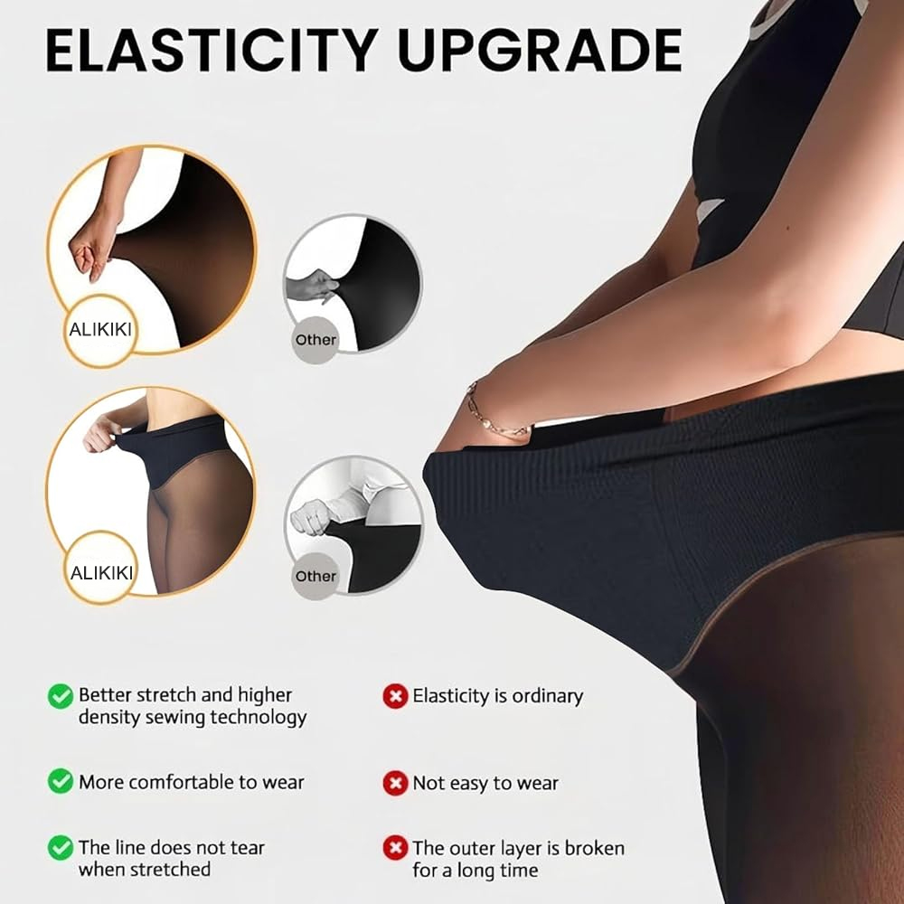 Legging berlapis bulu dengan s - Tights Pantyhose Sheer ulasan dan harga