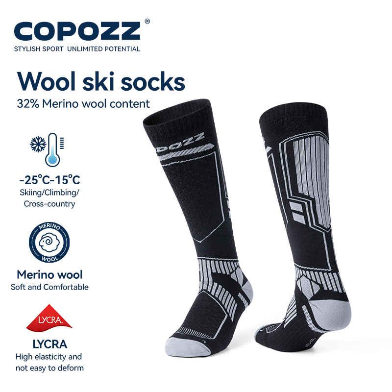 COPOZZ Kaus Kaki Ski Musim Din - Thermal Sock Winter ulasan dan harga