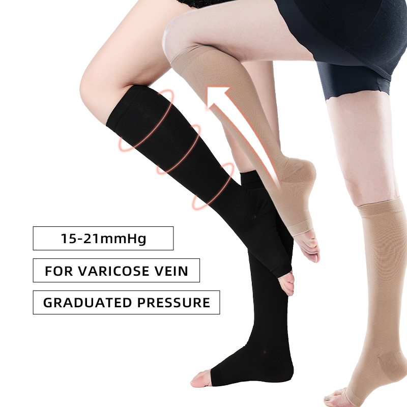 S-5XL 2 buah/pasang kaus kaki  - Compression Sleeve Calf ulasan dan harga